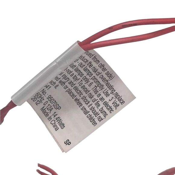 Rare Green/Red Lighted Mickey Mouse Disney Light Up Christmas Window Decor 2009 - Picture 13 of 16